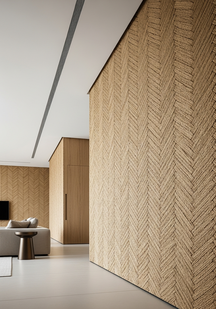 Feature wall con panel Rangu