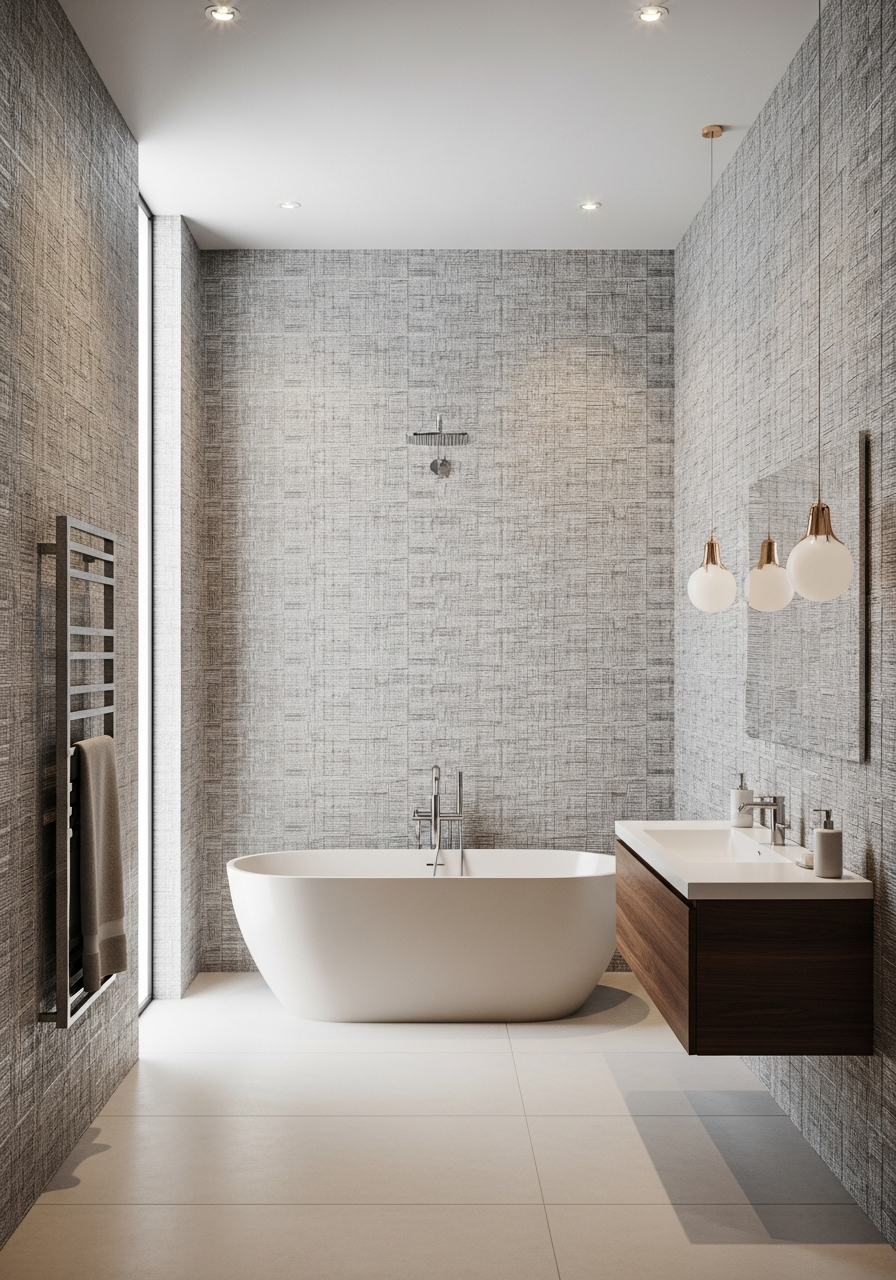 Baño spa con panel Rangu