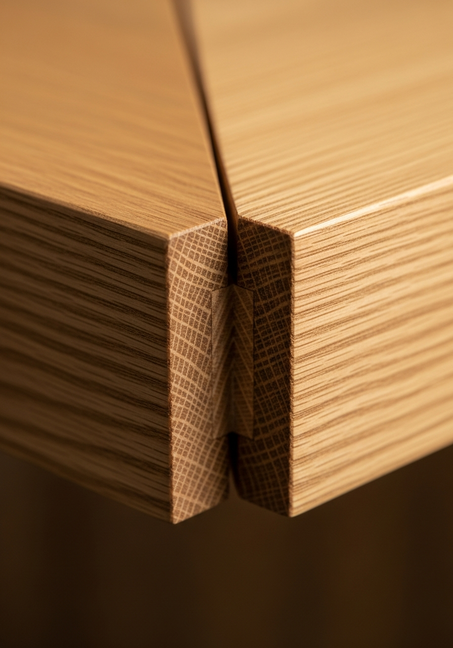 Detalle acabado artesanal