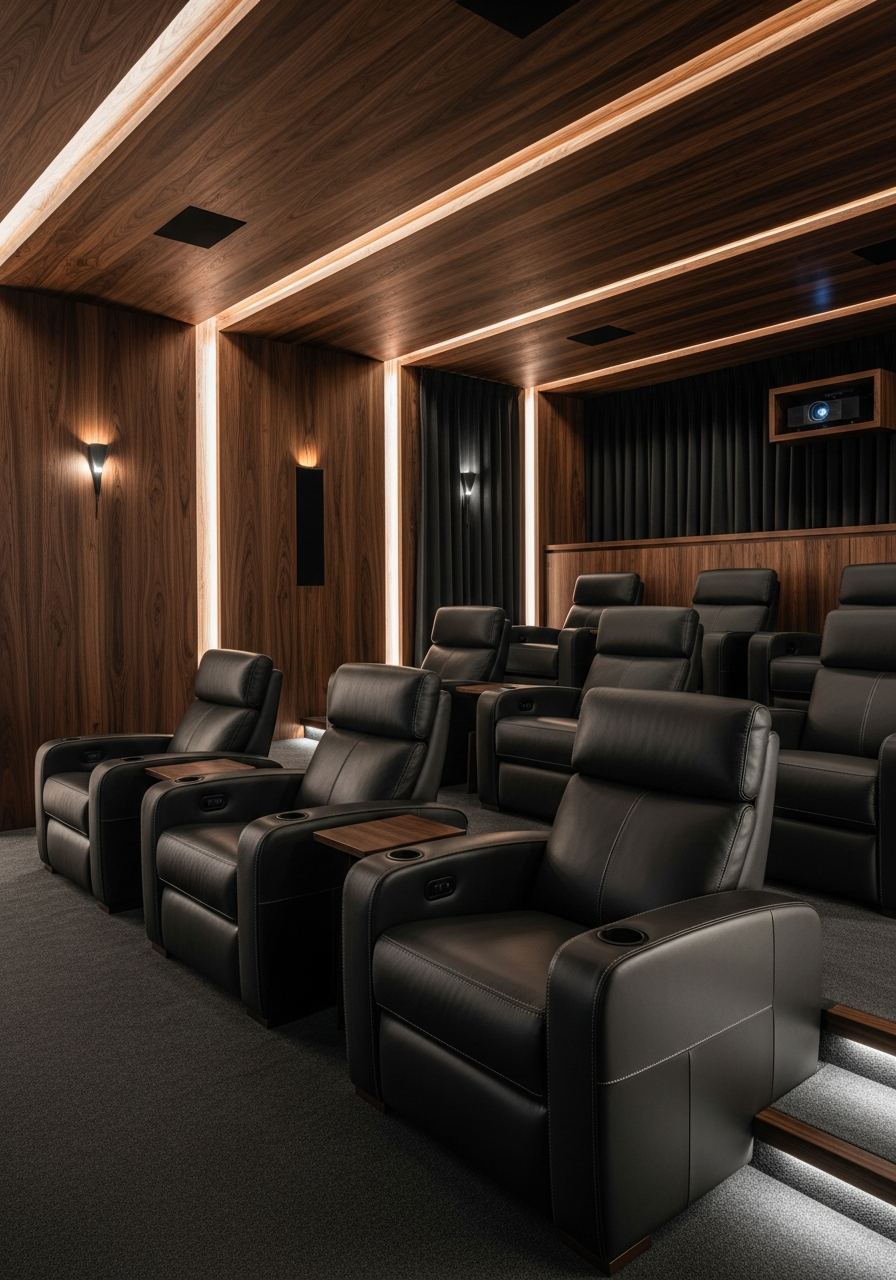 Sala de cine integrada