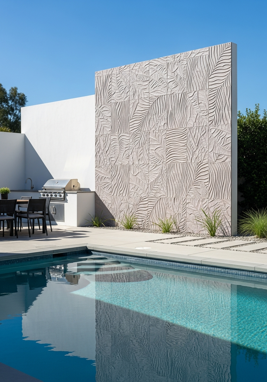 Muro Piscina Villa Marbella